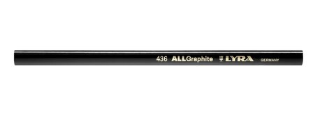 Lyra 436 ALLgraphite 24 cm allesschrijvend universeel potlood grafiet