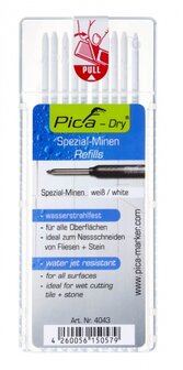 Pica 4043 dry marker navulling wit