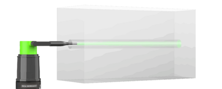 Aandruk spraystift tbv markeren in boorgaten