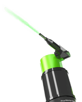 Aandruk spraystift tbv markeren in boorgaten