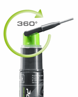 Aandruk spraystift tbv markeren in boorgaten