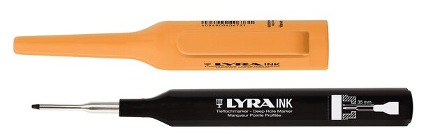 LYRA INK ZWART boorgat stift