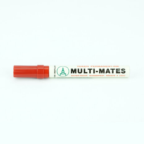 Yoken permanent marker No 50 multi-mates rood