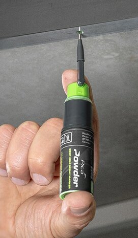 aandruk spraymarker voro markeren in diepe gaten