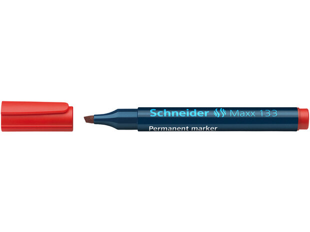 permanent marker schneider maxx 133 schuine punt