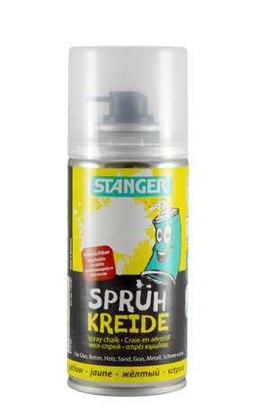 kleine gele krijtspray van 150ml