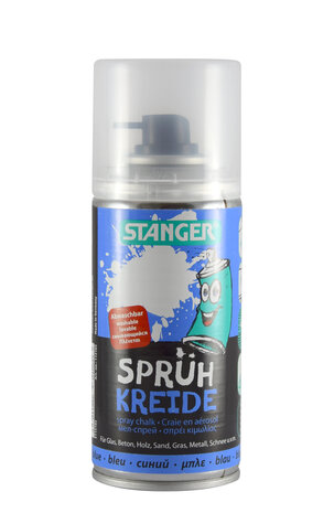 kleine blauwe krijtspray van 150ml